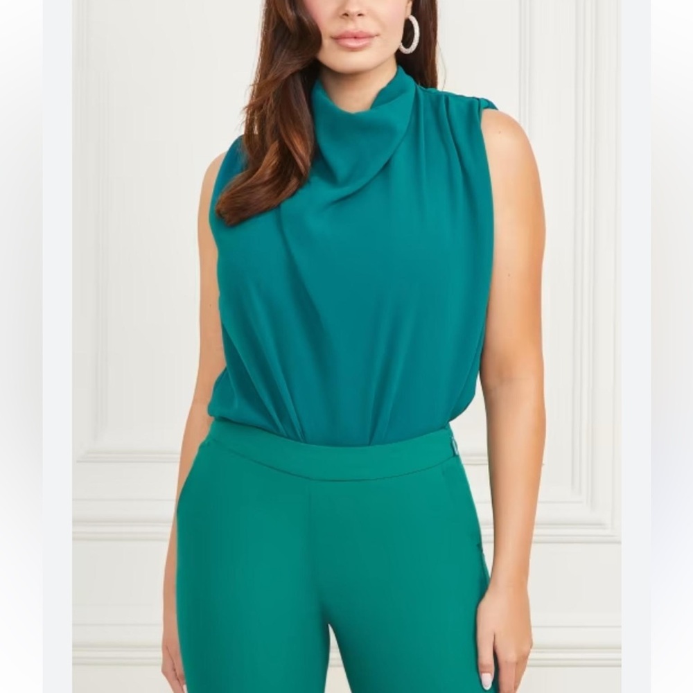 Marciano Cowl Neck Sleeveless Top - Size M